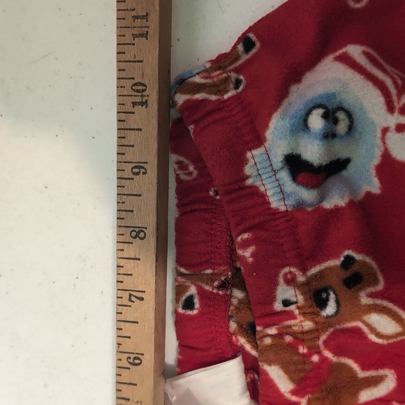 Childrens Rudolph The Red Nose Reindeer pajama pants size Large - Picture 4 of 6